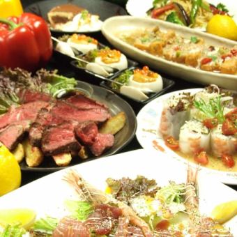 【豪華人気メニューが9品！】大満足な2800円（税込3080円）コース！