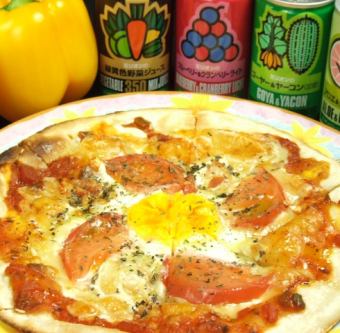 ビールが飲みたくなるカリカリピザ