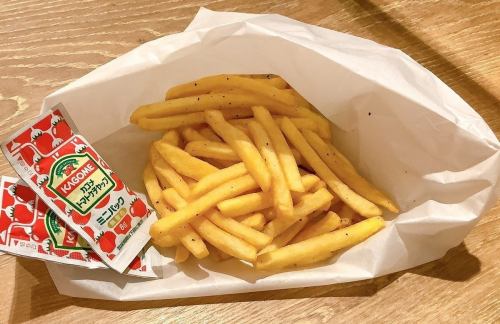 french fries ketchup