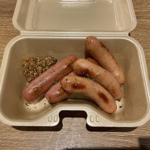 粗挽きソーセージ
