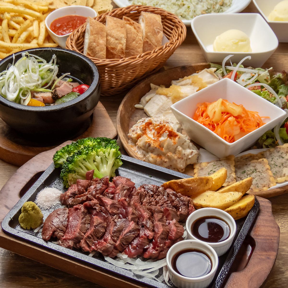 【송년회·신년회】 예약 한정 가격! 생맥주 포함 무제한 【하라미 코스】5500엔→5000엔