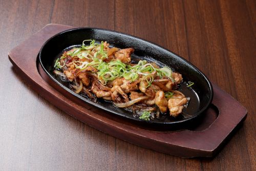 せせりの鉄板焼き