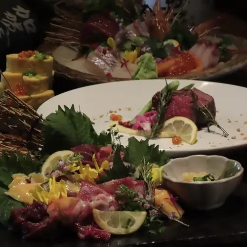 自慢のコース料理★