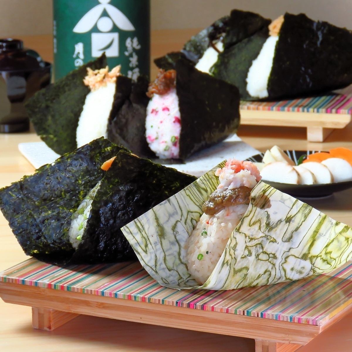 素材や製法にとことんこだわったおむすびを堪能ください！