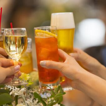 New!【忘年会に】飲み放題付！牛ハラミステーキ入★忘年会コース★全8品6000円(税込)