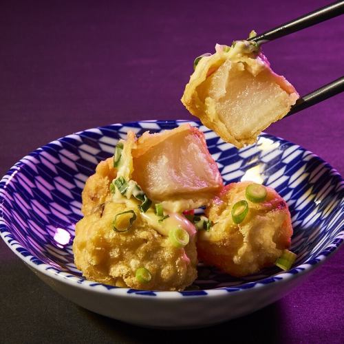 Fried radish in broth