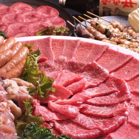 種類繁多的無限量供應計劃，包括嚴選的肉類和單點菜餚！