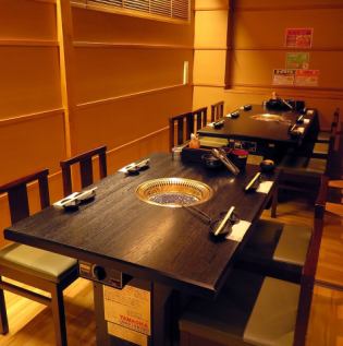 We have private rooms for 2 to 120 people depending on the number of people! There are plenty of all-you-can-eat yakiniku that you can choose according to your budget ♪