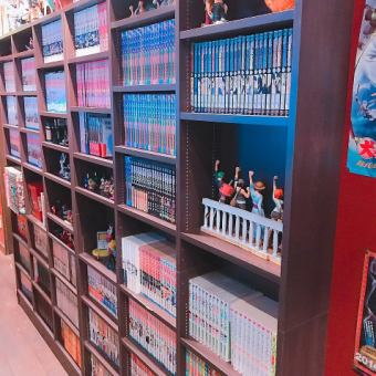A lot of manga are available right behind the counter !! There may be a nostalgic manga and a continuation of that manga that I stopped reading in the middle! If you are interested, please enjoy it ♪