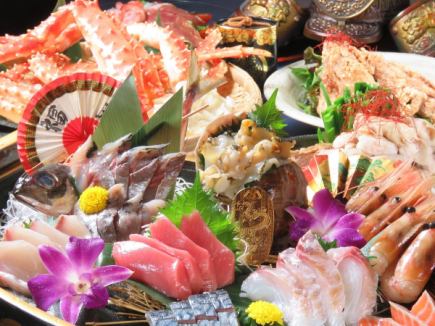 【战国套餐】包括2小时的生啤酒所有你可以喝,北海道特产8个项目的Holhorn锅5480日元⇒4500日元