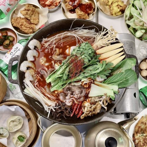 痺れる辛さ♪【麻辣湯×ナッコプセ】麻辣ナッコプセ付き＋＆韓国屋台料理40品食べ飲み放題プラン3,500円♪