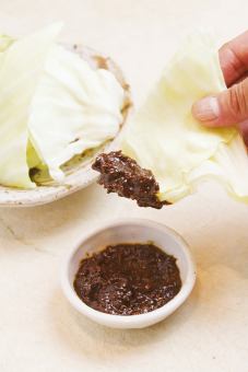 Cabbage and Pork Miso