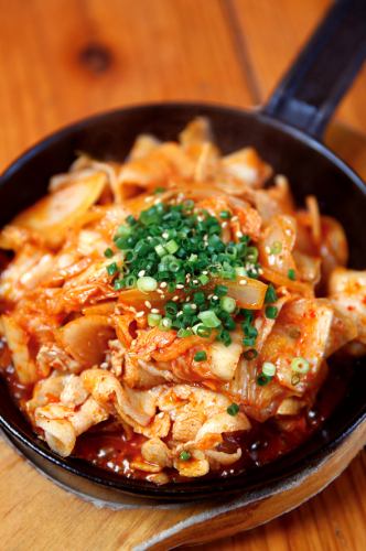 Pork kimchee