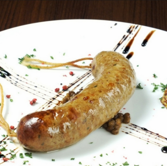 1 grilled salsiccia (Italian sausage)