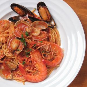 해산물 토마토 소스, 페스카 토레