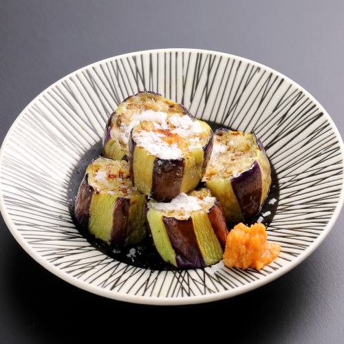 山葵味噌烤茄子