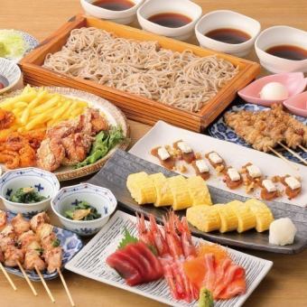 <3月/4月/5月>【当日OK】鶏侍満喫コース【★120分生ビール込プレミアム飲み放題付】