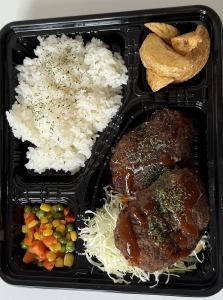 雙層漢堡便當