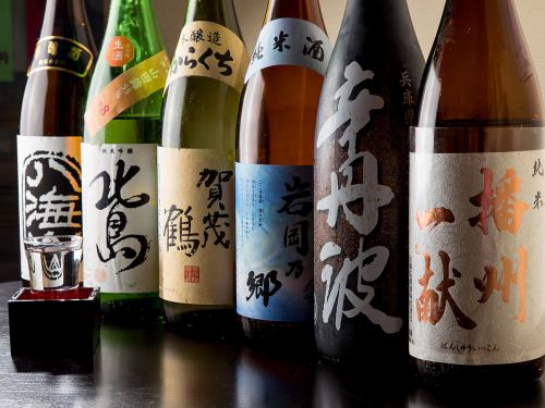 Shochu and sake are fulfilling!