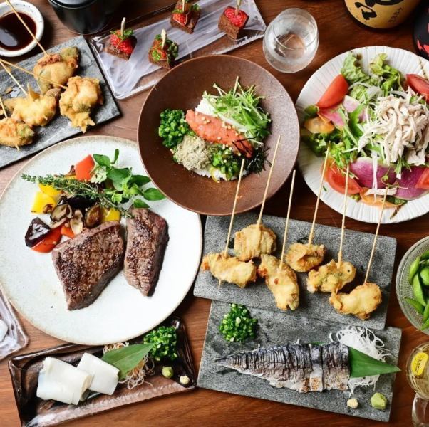 [推薦用於各種宴會☆] 提供各種無限暢飲的套餐！可以在日式和西式之間輕鬆選擇！