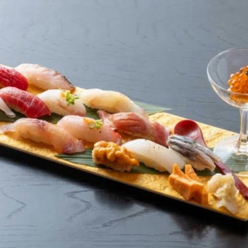享用使用當季食材烹調的套餐