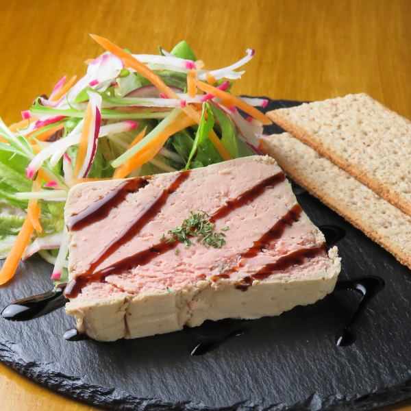 [Our store's popular a la carte] White liver pate 780 yen (tax included)