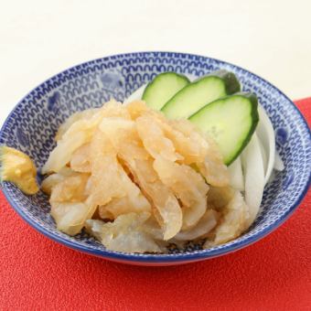 Jellyfish ponzu sauce