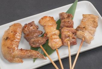 Assorted skewers (5 skewers)