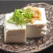 Cold tofu with fermented ginger