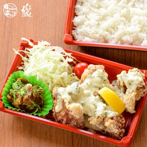 鸡南板便当