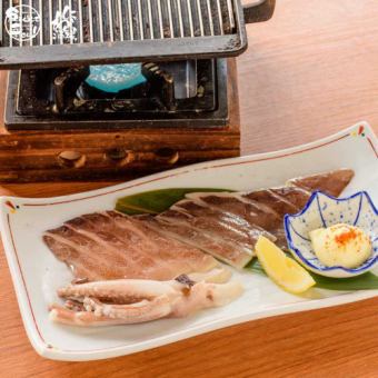 するめいか一夜干し　～卓上炙り～