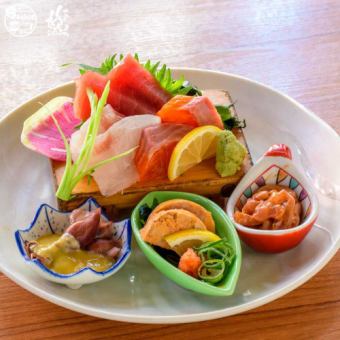 A platter that's not just sashimi