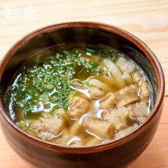 Naniwa-style Kasu Udon
