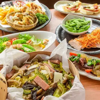 夏の味覚たっぷりコース＋90分飲み放題付