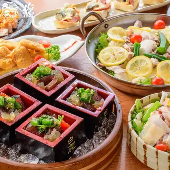 清涼!夏のひんやりコース+90分飲み放題付
