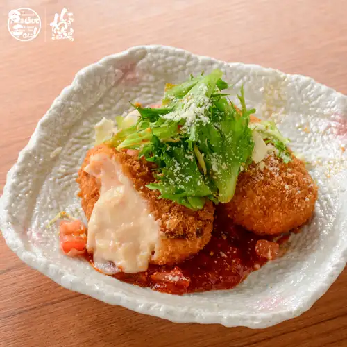 浓郁香滑的蟹肉丸子！