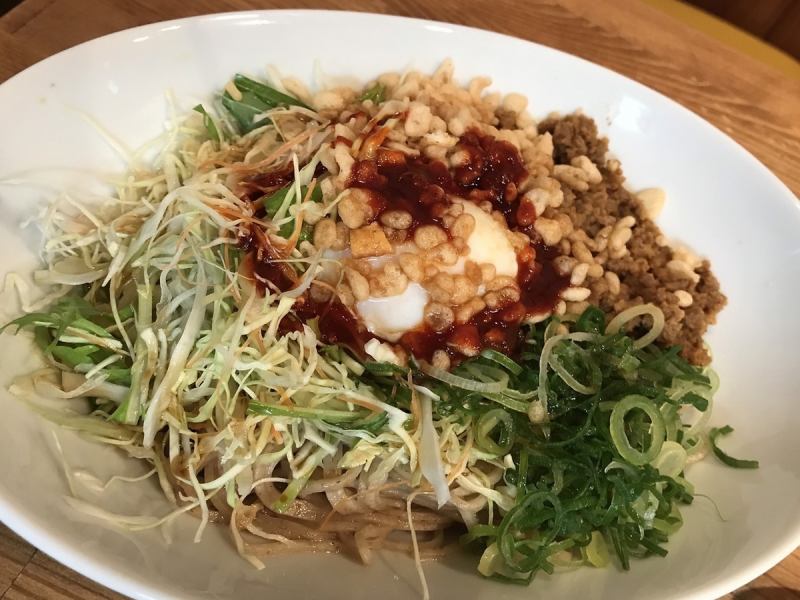 お好み焼き屋さんのまぜ麺