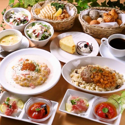 [From 11:00] ＼haco de/Relaxing chatting course with all-you-can-drink for 2 hours is 2,600 yen! [7 dishes]