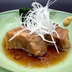 【煮物・蒸し物】豚の角煮