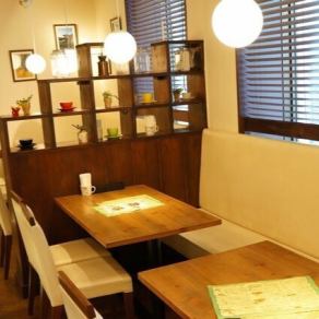 【テーブル席】女子会やママ友とのランチ利用にも最適☆