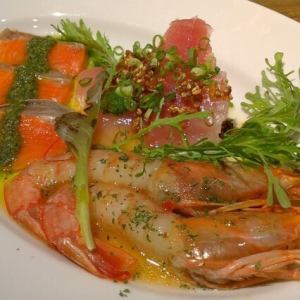 本日の鮮魚カルパッチョ