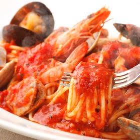 海の幸のトマトソース,ペスカトーレ