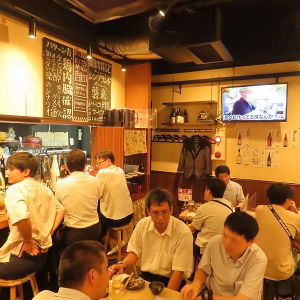 ≪Reopened≫♪ We have tables, terraces, and counters available.If the weather is nice, let's have a toast on the terrace ♪ We offer a variety of banquet courses, including the "all-you-can-eat-and-drink course" and the "Nagoya specialty course" ♪ Banquet/Nagoya food/Meieki/Nagoya Station/Girls' party/ Lunchtime/Yakitori/Yakitori/Shusse Sour/Shochu/Sake/All-you-can-eat/All-you-can-drink