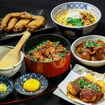 [120 minutes all-you-can-drink included] Taste Nagoya Cochin! Nagoya specialty banquet course (9 dishes total) for 4,500 yen!