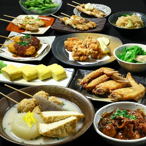 ≪宴会にぴったり！≫名古屋コーチンを使用した焼き鳥コースございます！