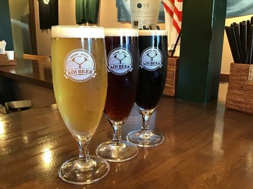 昼間からクラフトビール！！
