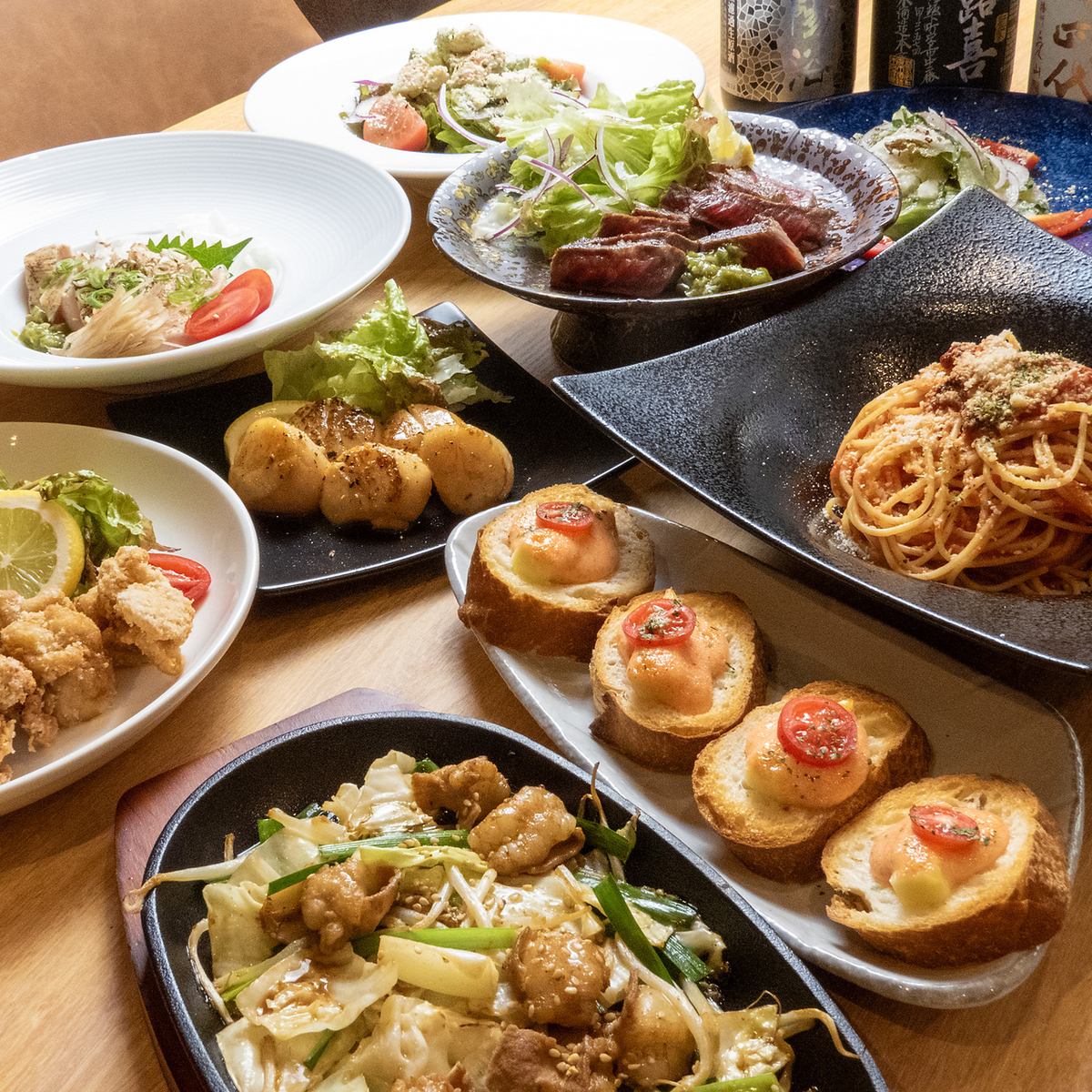 当店自慢のお料理を盛り込んだ豪華なコースをご用意致しました！