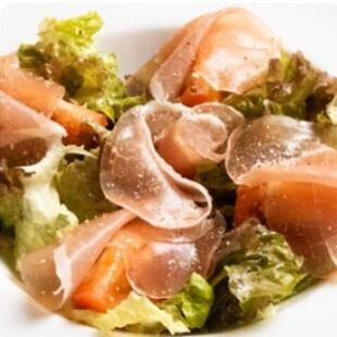 생햄과 토마토 샐러드