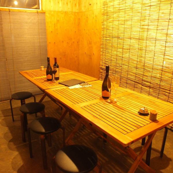 Semi-private room seats that can accommodate up to 10 people are also available ☆ Perfect for private drinking parties with a small number of people ☆