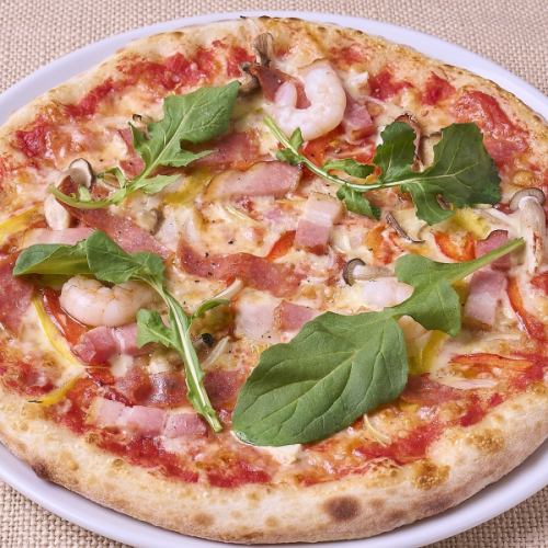 “カプリチョーザ”気まぐれ具沢山トッピング